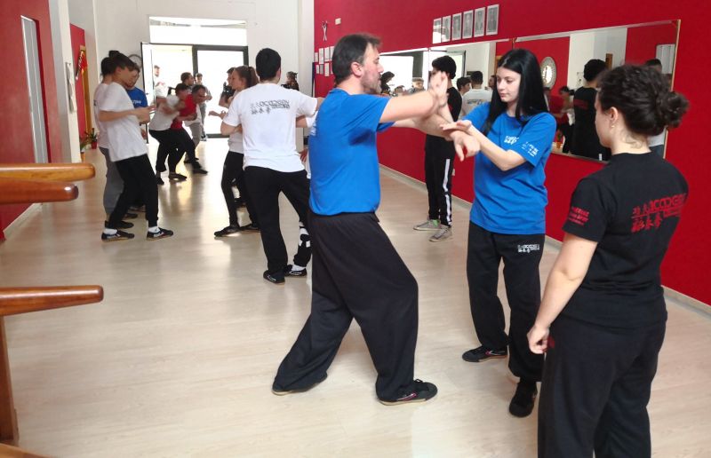 Stage Wing Chun San Severo con Sifu Mezzone della Kung  Fu Academy Caserta Italia (4)